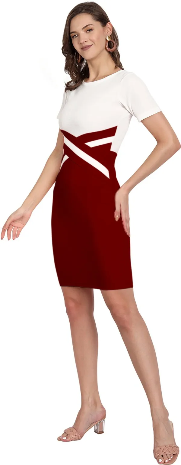 Cross_Belt_Color_Block_Bodycon_Dress-Trendy_Fashion_Collection