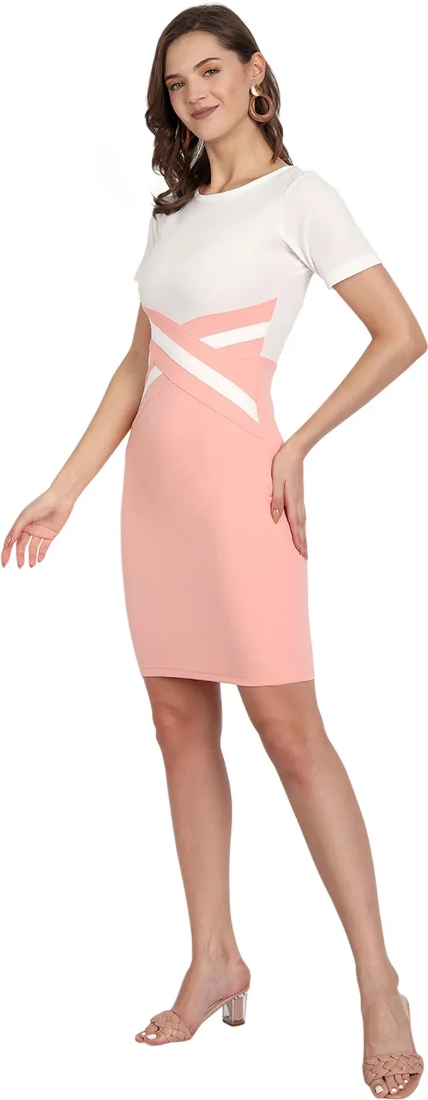 Cross_Belt_Color_Block_Bodycon_Dress-Trendy_Fashion_Collection