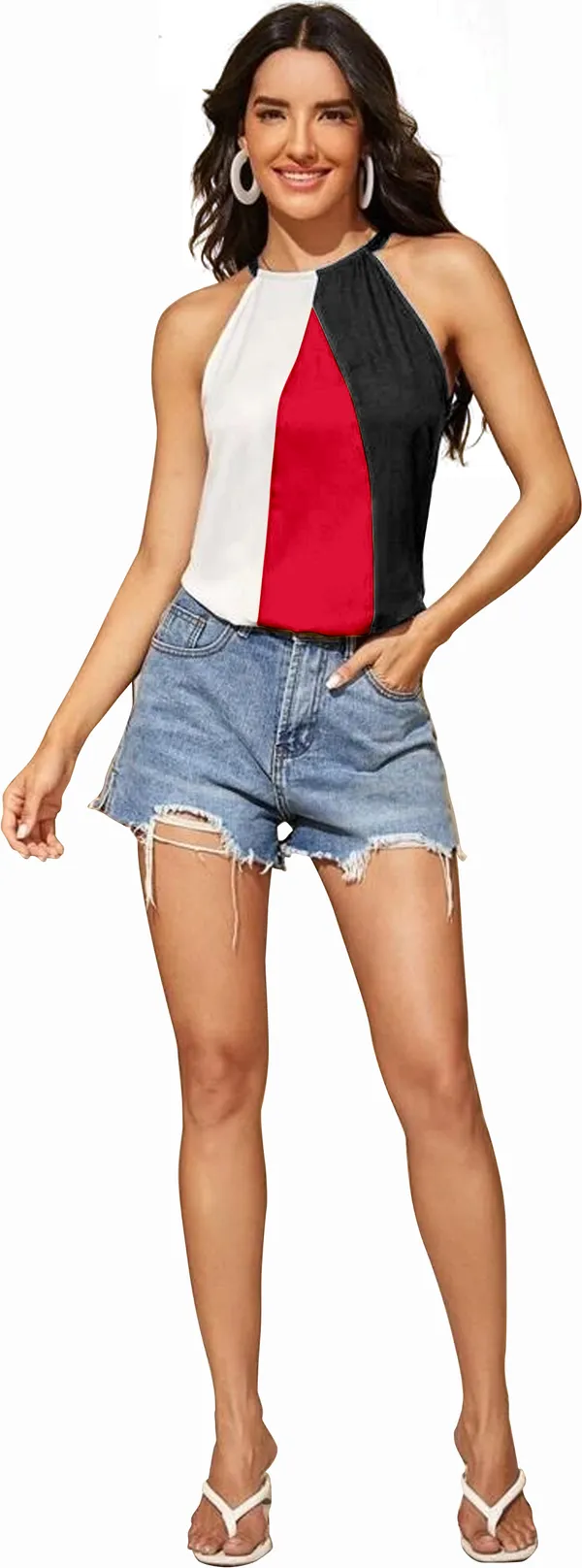 Women's_Sleeveless_Polyester_Round_Neck_Crop_Top