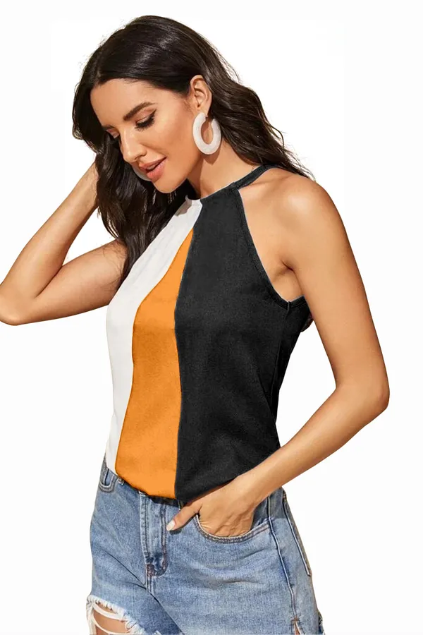 Women's_Sleeveless_Round_Neck_Polyester_Crop_Top