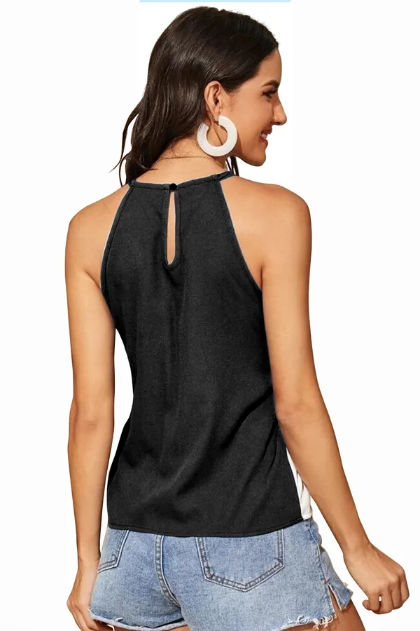Women's_Sleeveless_Round_Neck_Polyester_Crop_Top