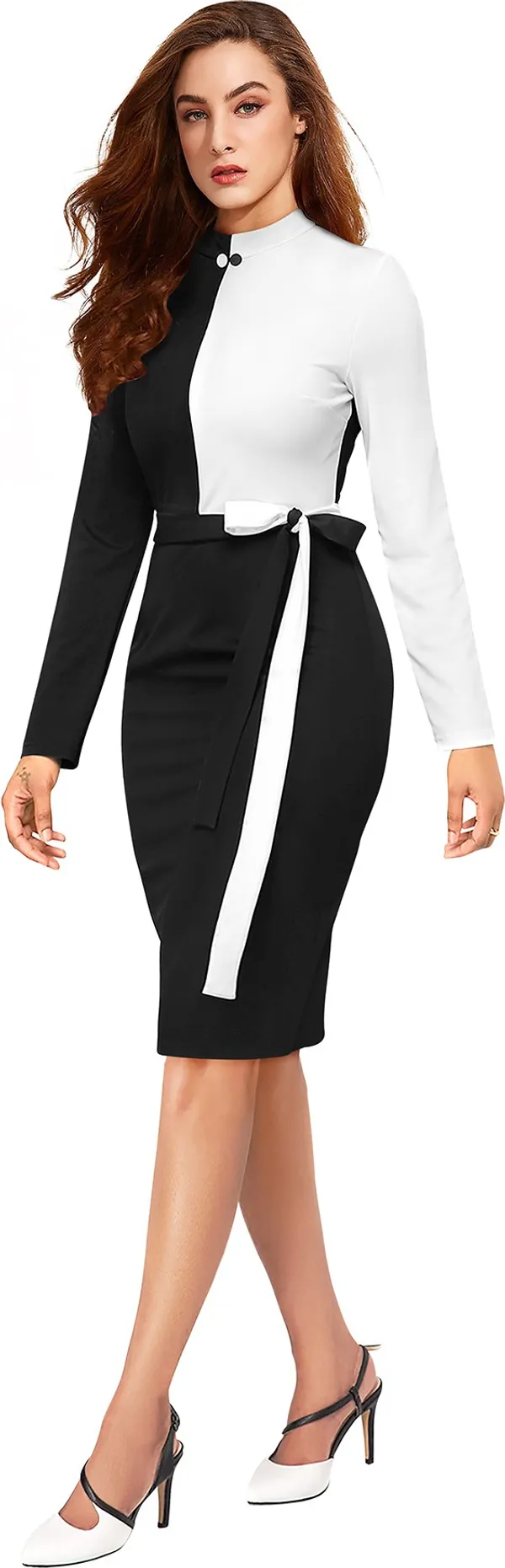 Bodycon_Dress_For_Women_With_Belt-Trendy_Fashion_Collection