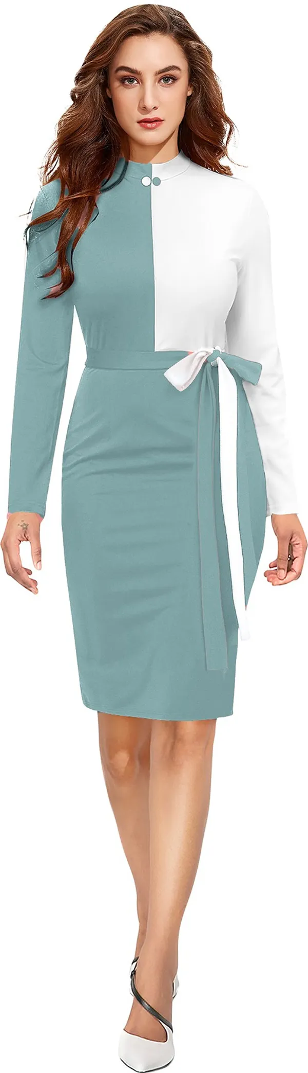 Bodycon_Dress_For_Women_With_Belt-Trendy_Fashion_Collection