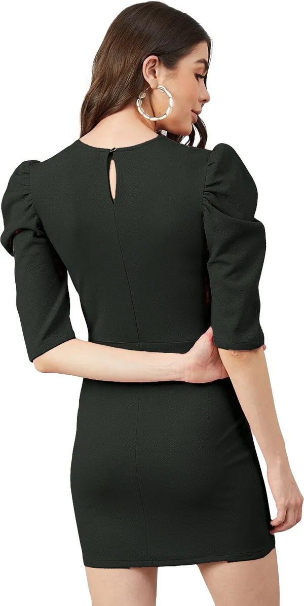 Puff_Sleev_Dress-Trendy_Fashion_Collection