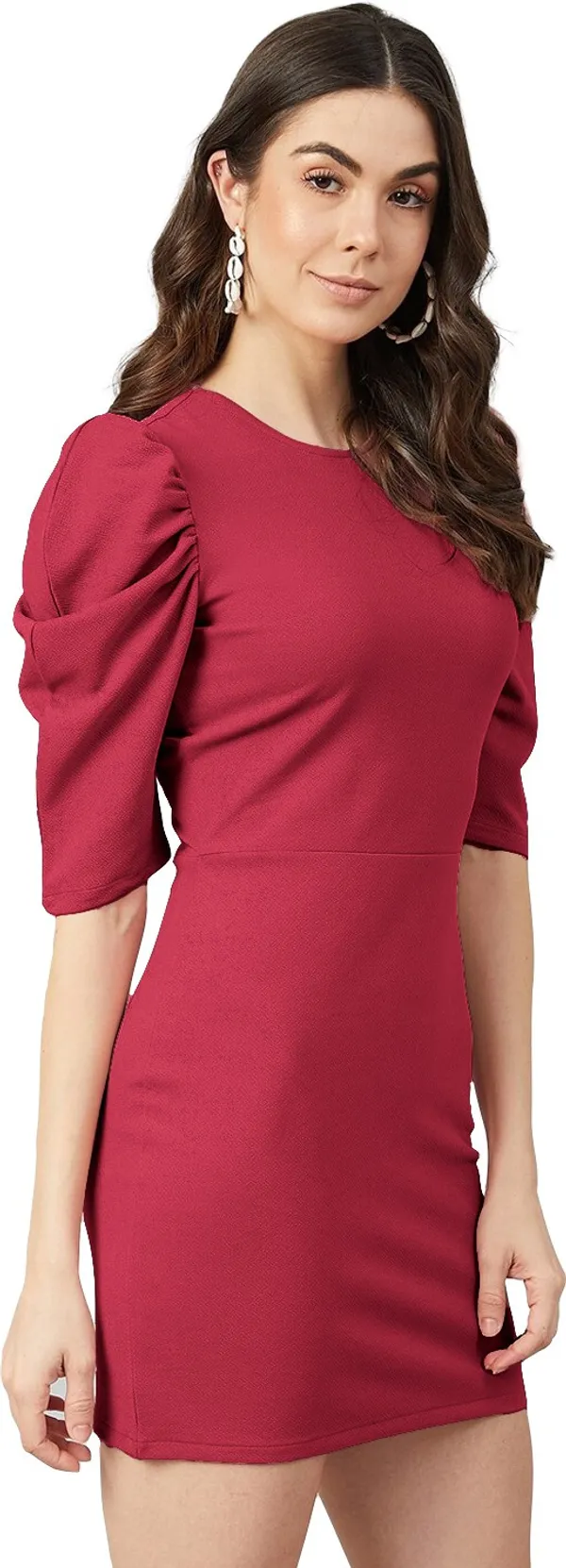 Puff_Sleev_Dress-Trendy_Fashion_Collection