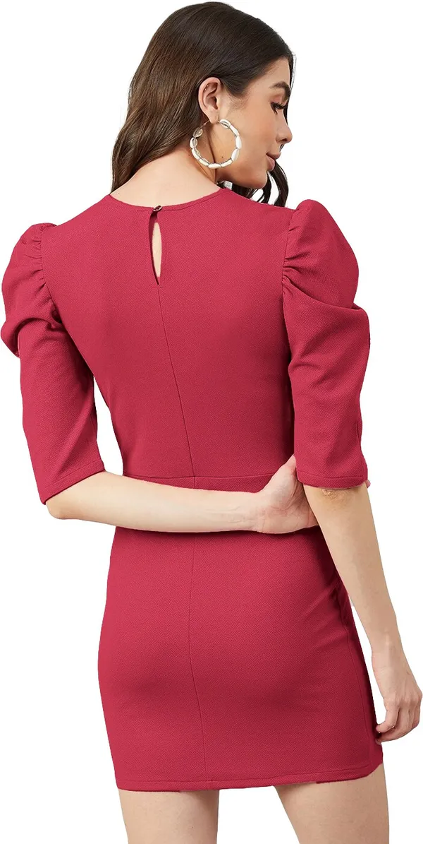 Puff_Sleev_Dress-Trendy_Fashion_Collection