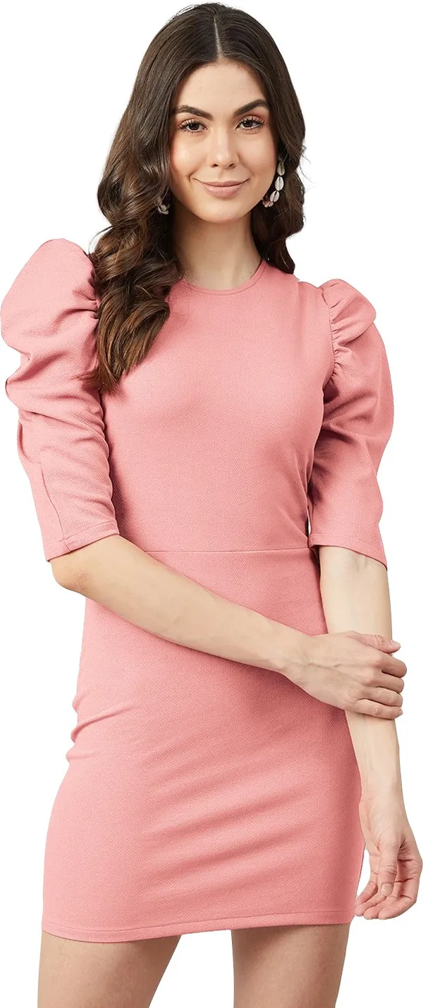 Puff_Sleev_Dress-Trendy_Fashion_Collection