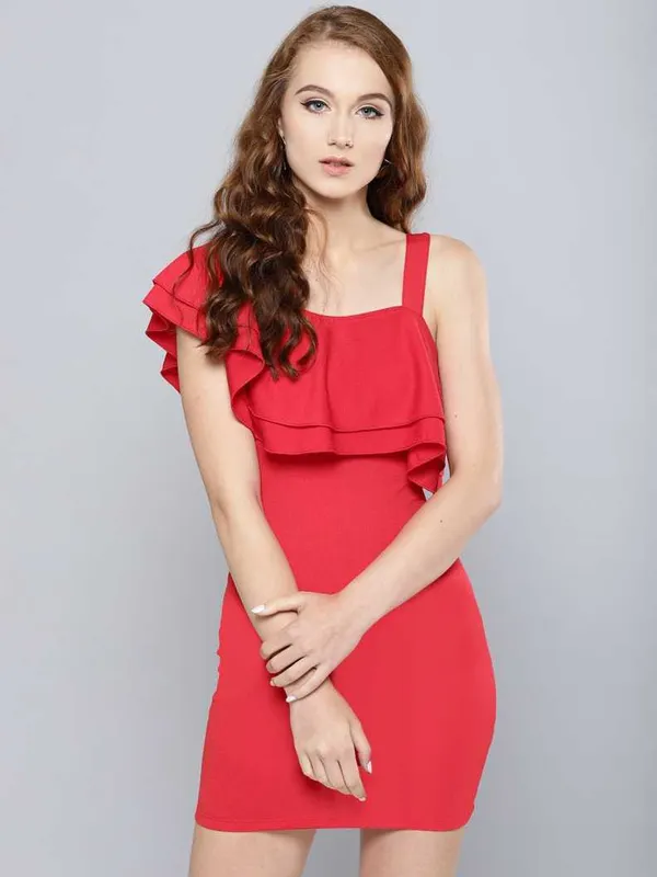 Bodycon_Fler_Dress_For_Women-Trendy_Fashion_Collection