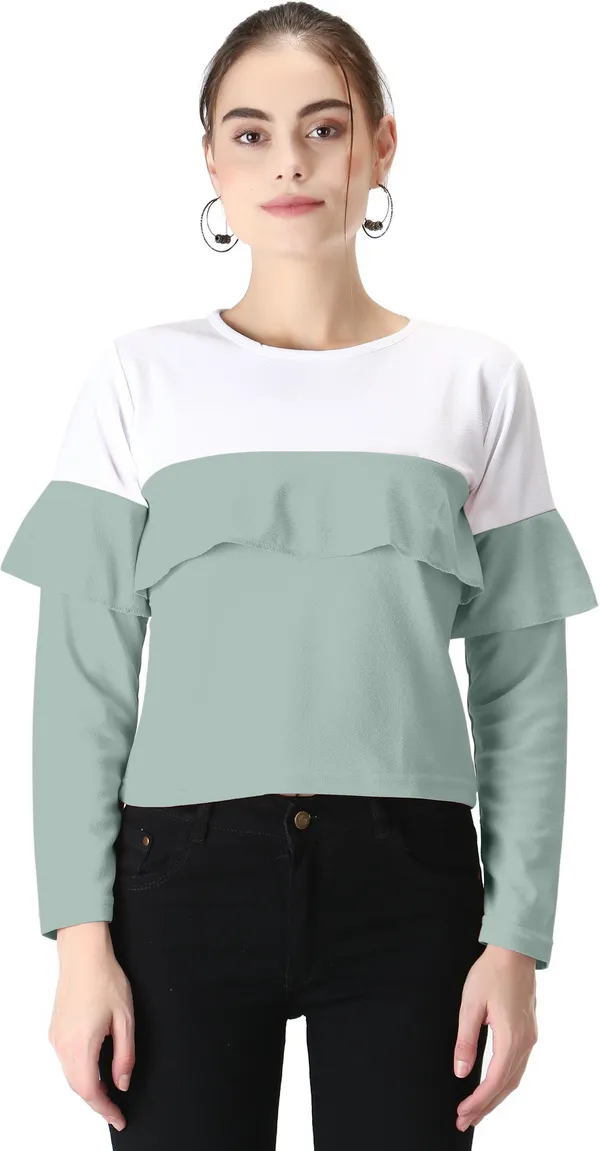 Round_Neck_Polyester_Top_For_Women-Trendy_Fashion_Collection