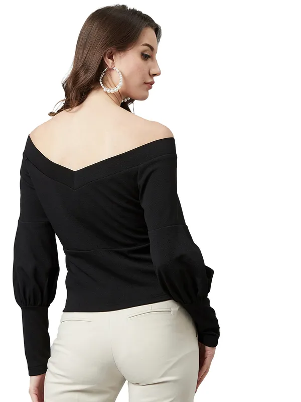 Women's_Polyester_Solid_Off_Shoulder_Neck_Long_Sleeve_Western_Polyester_Top