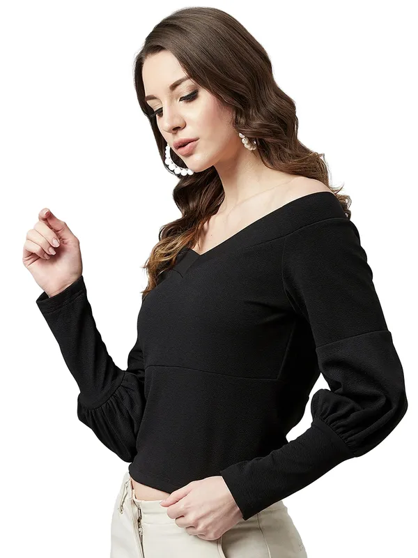 Women's_Polyester_Solid_Off_Shoulder_Neck_Long_Sleeve_Western_Polyester_Top