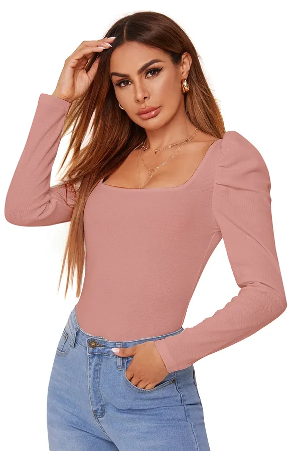 Square_Neck_Full_Sleeve_Polyester_Crepe_Top
