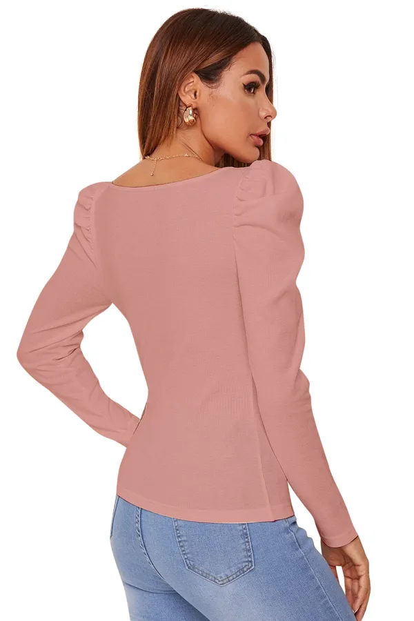 Square_Neck_Full_Sleeve_Polyester_Crepe_Top
