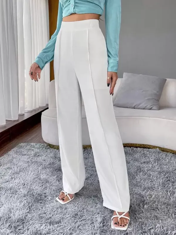 Women's_Regular_Fit_Solid_White_Trouser
