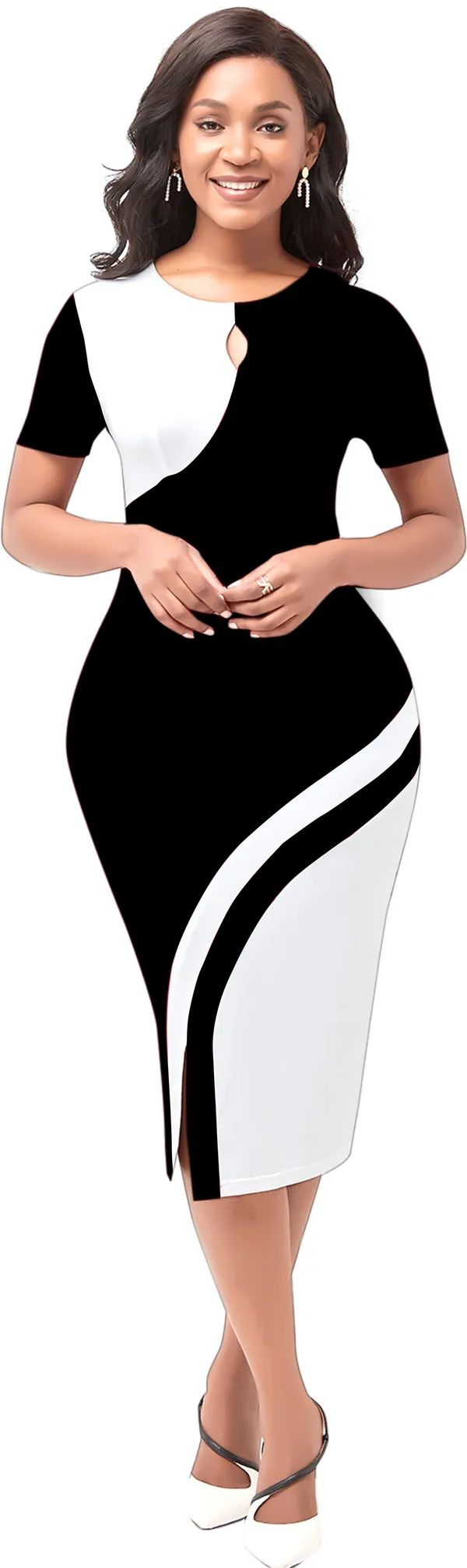 Color_Block_Bodycon_Dress-Trendy_Fashion_Collection