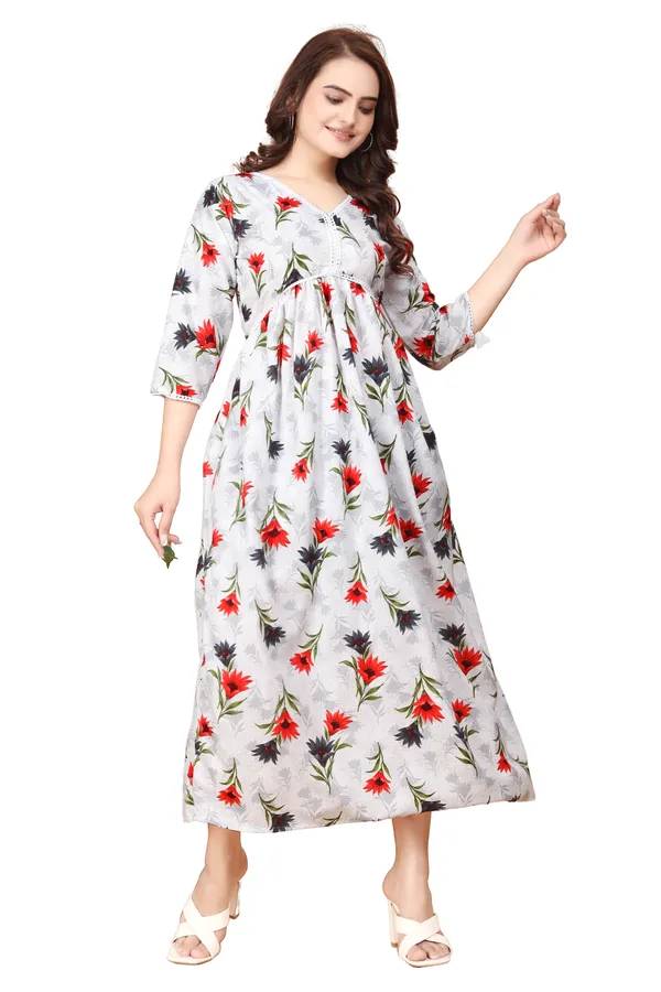 Women_Black_Crepe_Floral_Print_V-Neck_Aliya_Cut_Dress