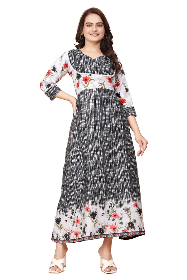 Women_Black_Crepe_Floral_Print_V-Neck_Nayra_Cut_Dress