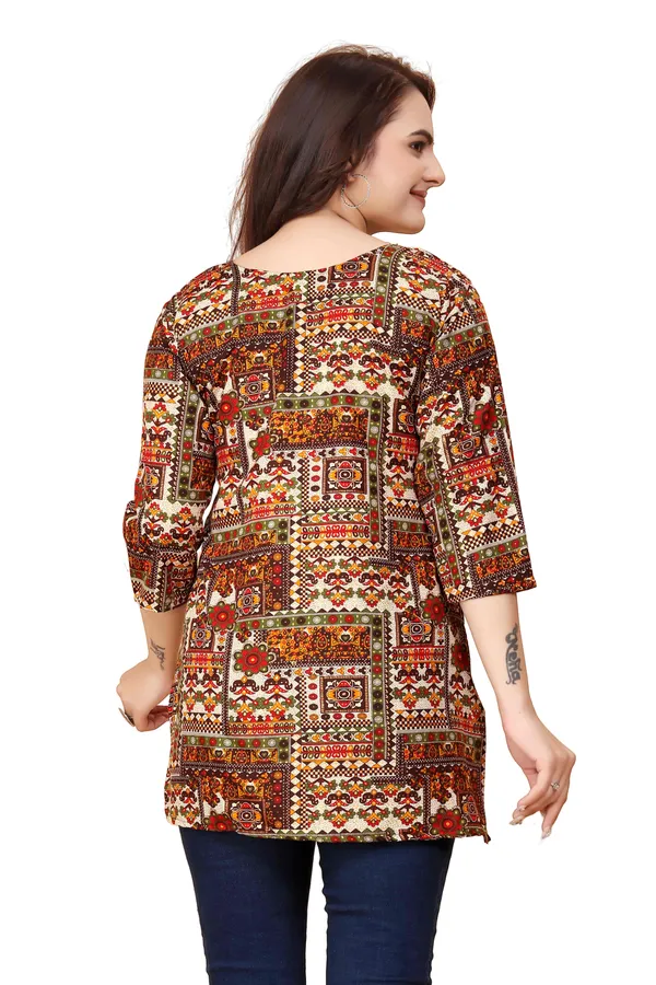 Women_Jaipuri_Cotton_Printed_Short_Kurta_Top
