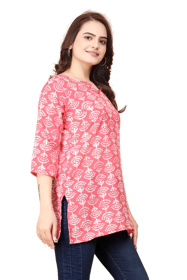 Women_Jaipuri_Cotton_Printed_Short_Kurta_Top