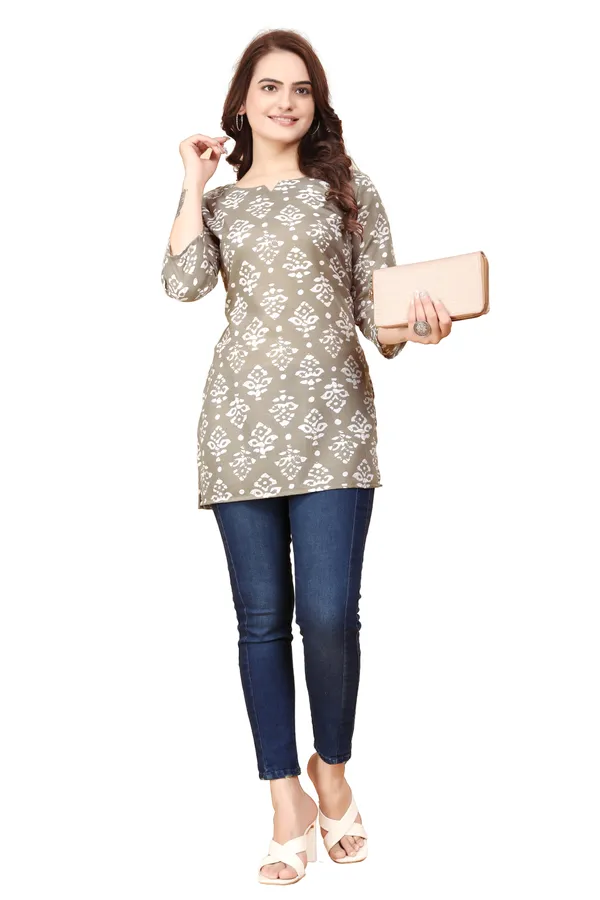 Women_Jaipuri_Cotton_Printed_Short_Kurta_Top