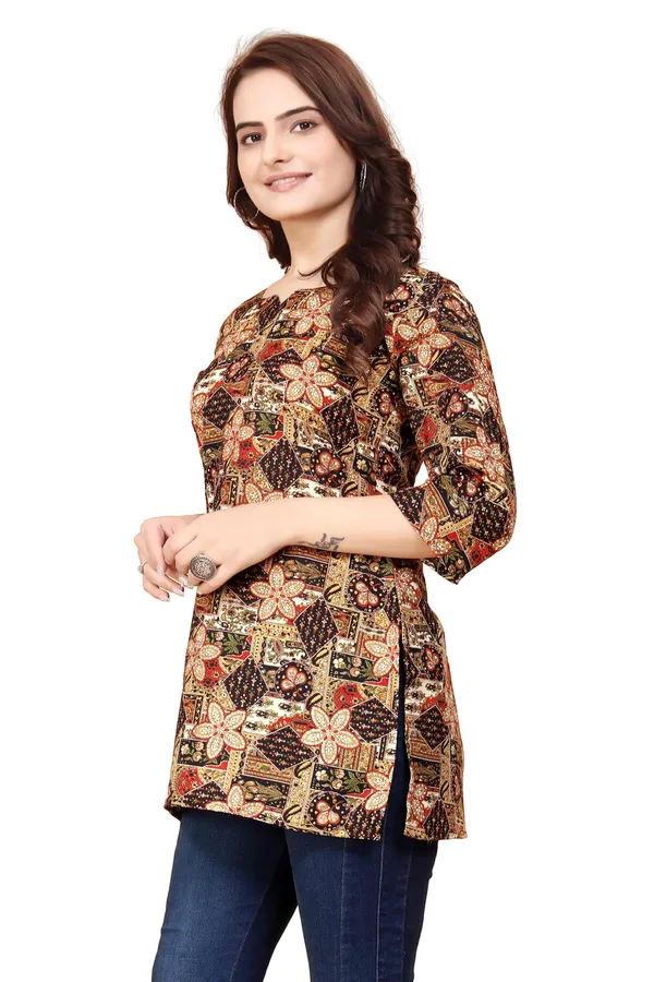 Women_Jaipuri_Cotton_Printed_Short_Kurta_Top