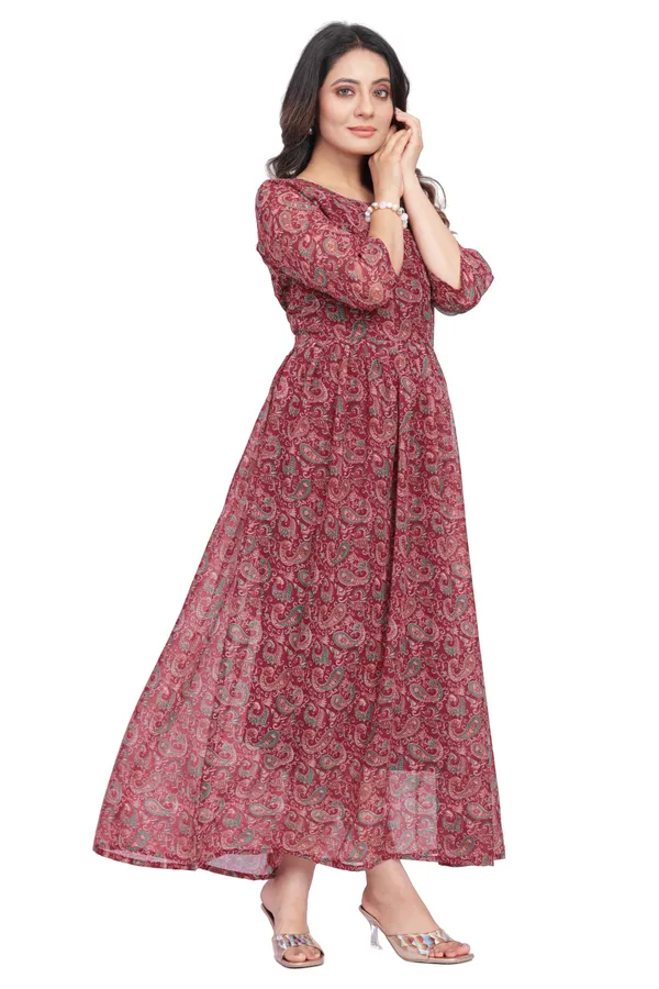 Women_Maxi_Length,_Fit_And_Flare_&_A-line_Georgette_Dress