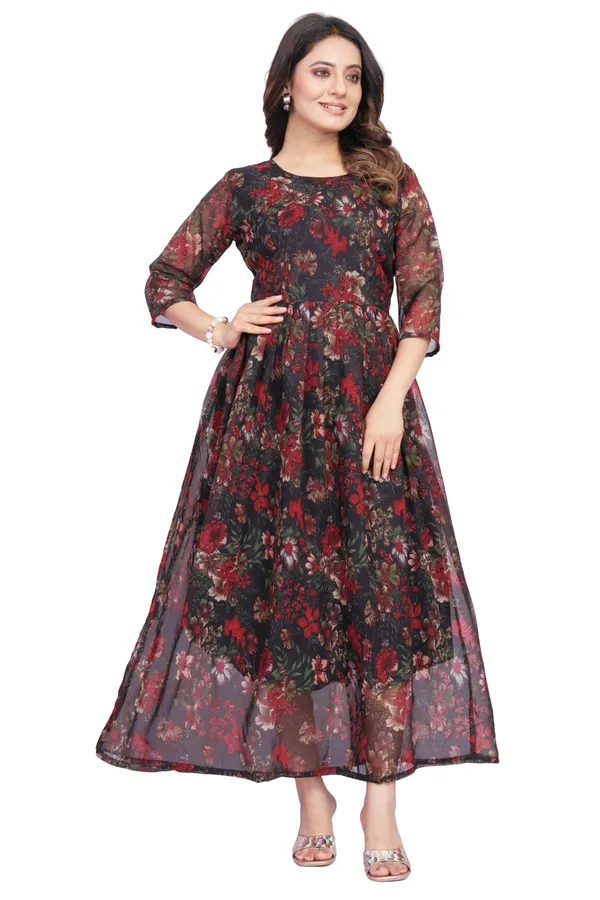 Women_Maxi_Length,_Fit_And_Flare_&_A-line_Georgette_Dress