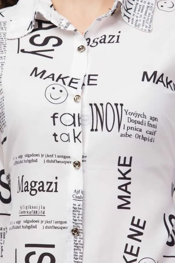Women_White_&_Black_Text_Paper_Crepe_Printed_Spread_Collar_Casual_Shirt