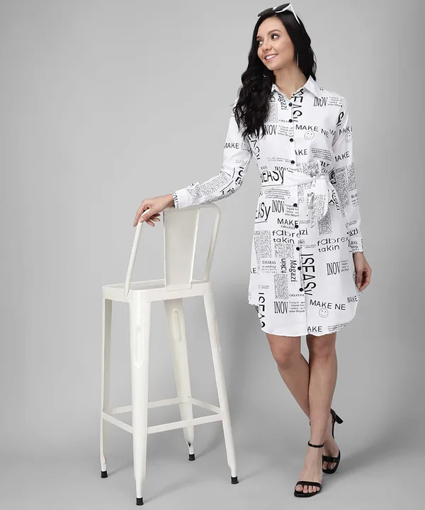 Women_White_&_Blacke_Text_Paper_Crepe_Printed_Spread_Collar_Casual_Shirt