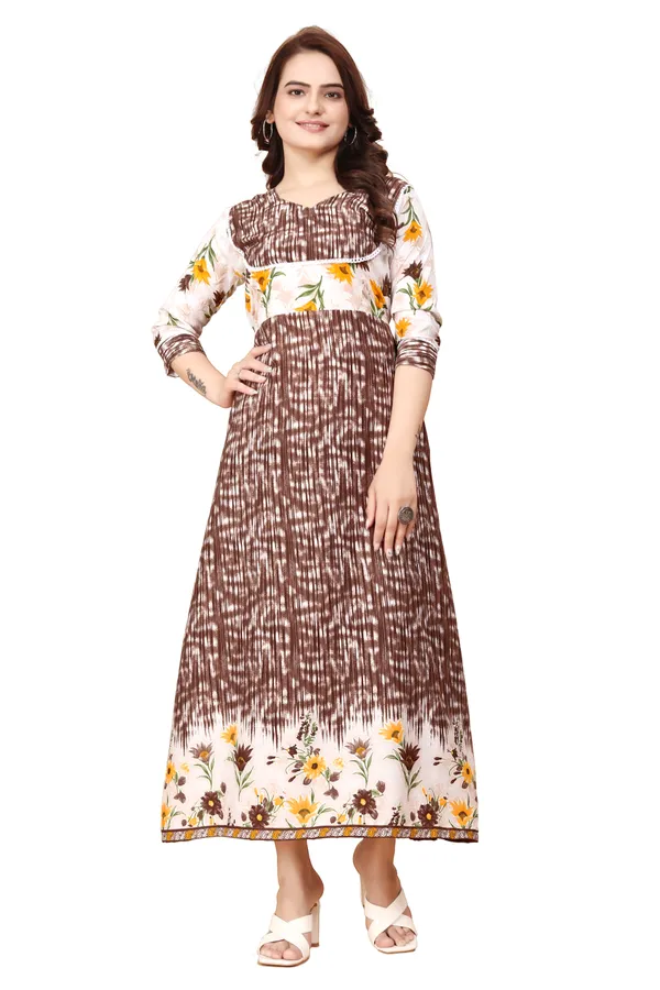 Women_Yellow_Crepe_Floral_Print_V-Neck_Nayra_Cut_Dress
