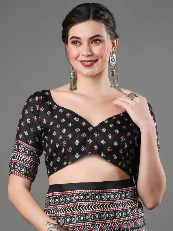 Multi_Colour_Linen_Saree_(With_Unstitched_Blouse_Piece)_(For_Women)