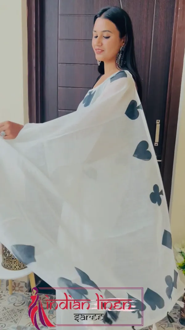 Wonderful_White_Colour_Linen_Saree_(With_Unstitched_Blouse_Piece)_(For_Women)