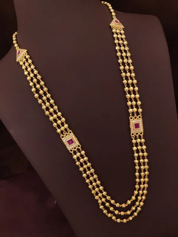 Brass_Material_American_Diamond_Studded_Chain_For_Women