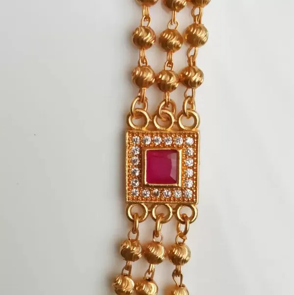 Brass_Material_American_Diamond_Studded_Chain_For_Women