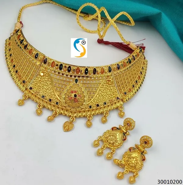 Meenawork_Studded_Micro_Gold_Plated_Adjustable_Necklace_with_Earrings_for_Women