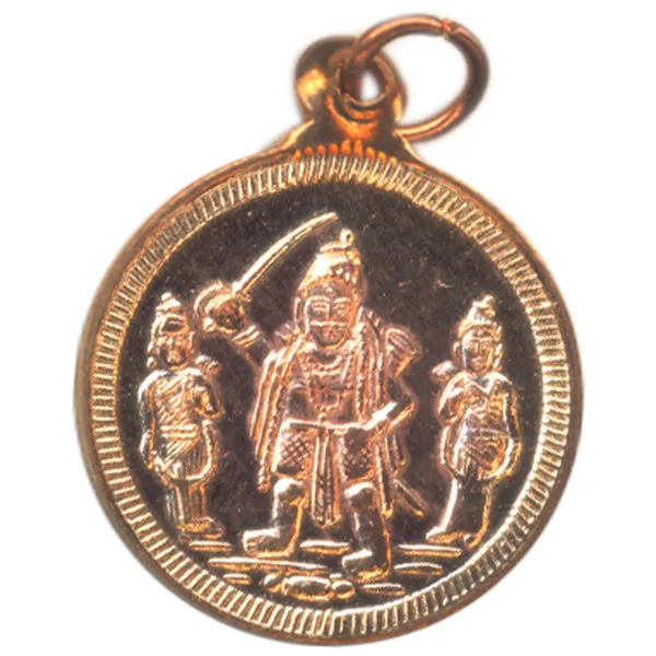 Madurai_Veeran_Yantra_Copper_Pendant