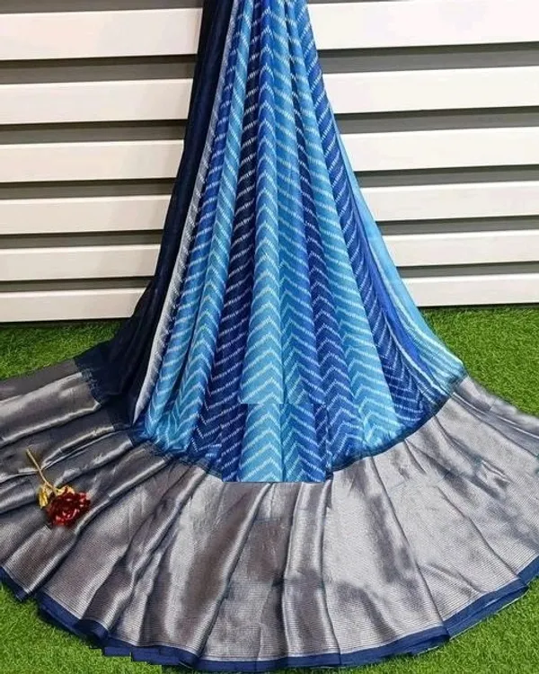 Designer_Viscose_Patta_Printed_Saree_With_blouse