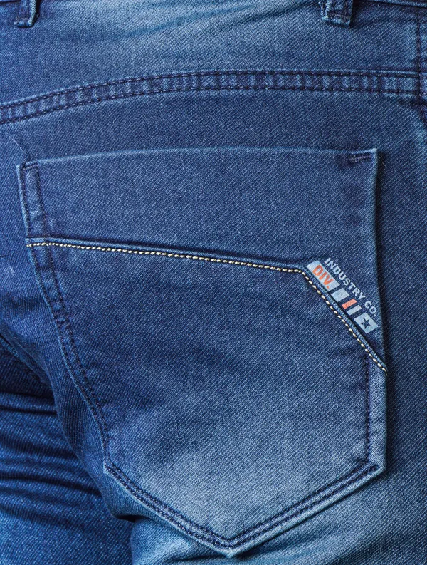 The_Denim_Drift_Men's_Darkblue_Jeans