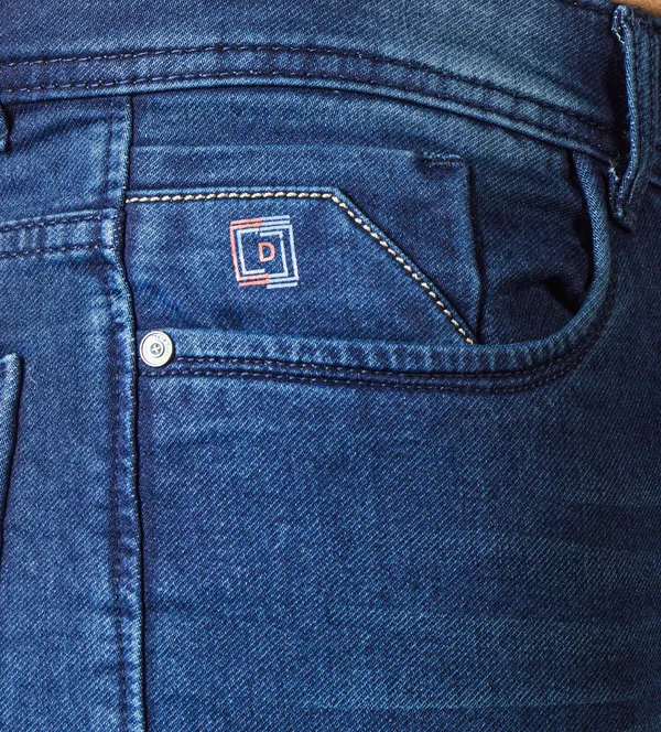 The_Denim_Drift_Men's_Darkblue_Jeans