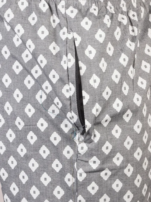 The_Maverick_Match_Men's_Grey_Print_Co-ord_set