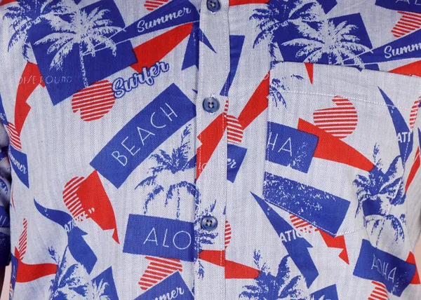 The_Instant_Icon_Men's_Navy_Print_Co-ord_set
