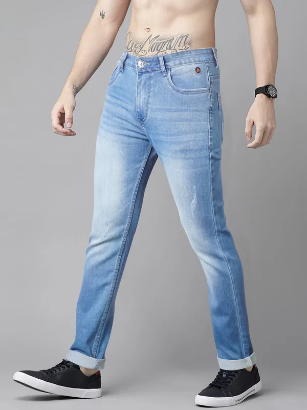 Men's_Lightblue_Slim_fit_Jeans