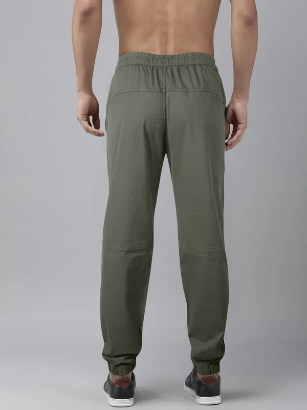 Darkgreen_Military-Inspired_Track_Pants