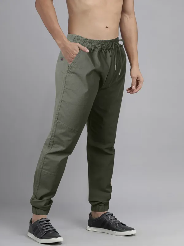 Darkgreen_Military-Inspired_Track_Pants