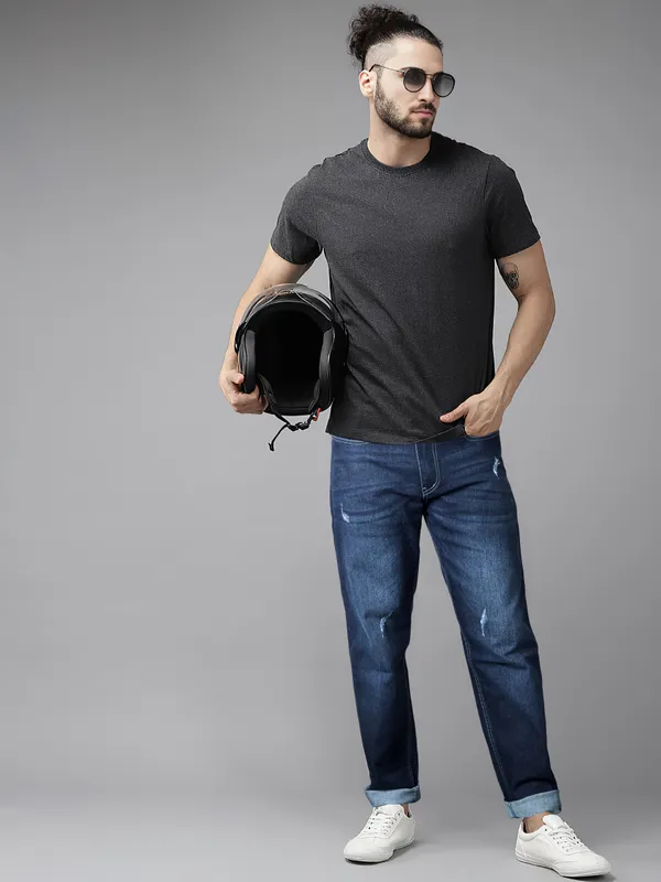 Men_Loose_fit_straight_Darkblue_jeans