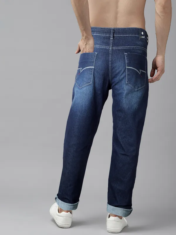 Men_Loose_fit_straight_Darkblue_jeans