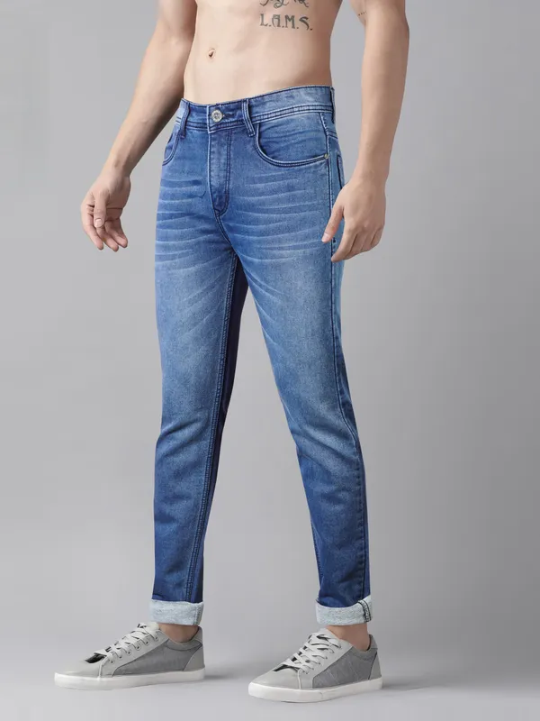 The_Blue_Shift_Men's_Lightblue_Jeans