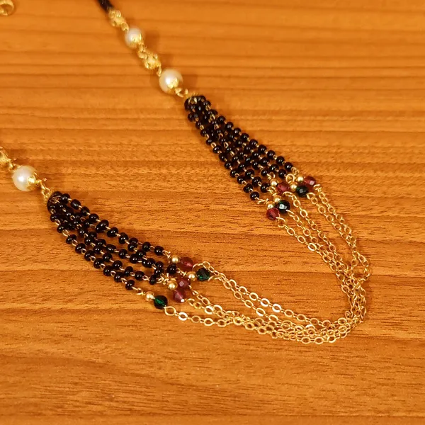 ETHNIC_GOLD_PLATED_MANGALSUTRA_BEADS_&_PEARL_CHAIN