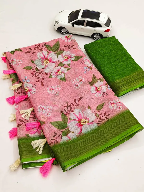 Gorgeous_Designer_Linen_Digital_Print_Saree