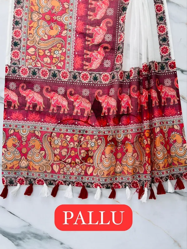 White_Linen_Saree_with_Digital_Print_and_Unstitched_Blouse_Piece